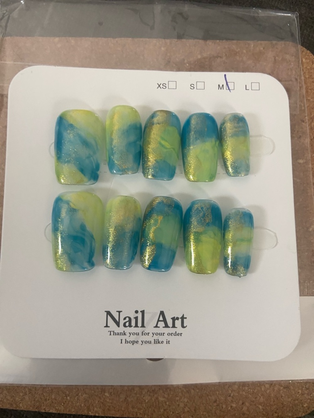 NEW fake nail set